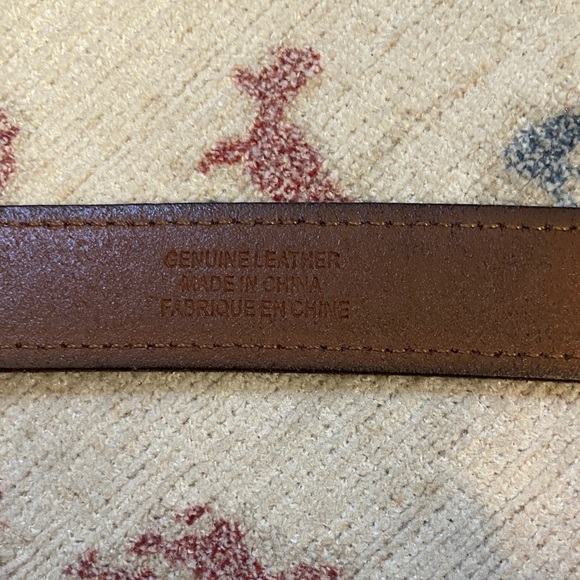 Lauren Ralph Lauren Brown Leather Belt - Picture 4 of 5
